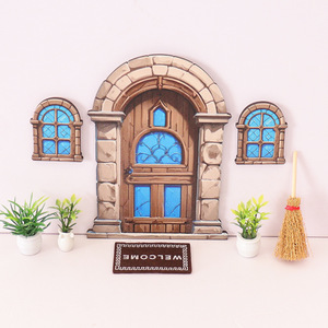 Accesorios para el Hogar, Mini Ventanas, Serie Retro, Modelos de Ventanas, Adornos Navideños para Hacer Uno <span class=keywords><strong>Mismo</strong></span> - Product Image 5