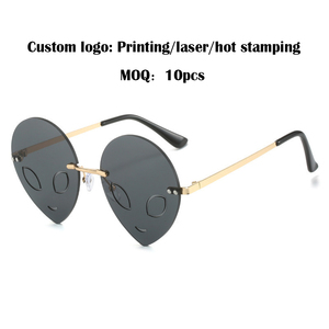 2024 Nouvelles lunettes de soleil pour femmes: lunettes de soleil à cadre large mode transfrontalière d'Europe et d'Amérique, lunettes de soleil - Product Image 2