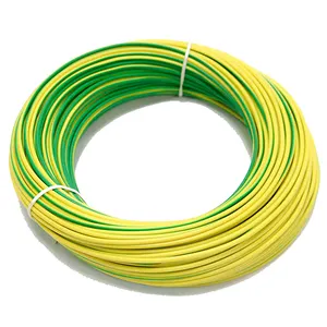 Ground Cable H07V-R Green/Yellow Earth Strand Conductor 4mm2 6mm2 16mm2 H07V-R Power Cable