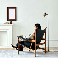 Ensemble de canapés modernes modulaires convertibles en cuir véritable avec structure en bois, couleur personnalisable, pour projets commerciaux