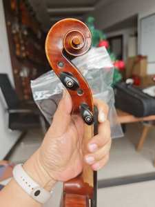 <span class=keywords><strong>Violon</strong></span> professionnel 4/4, grain flammé, son doux et agréable, épicéa et érable massifs, fabriqué à la main, de bonne qualité - Product Image 5