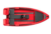 Kayak de pêche à rames en rotomoulage au design unique pour des performances supérieures, disponible en plusieurs couleurs