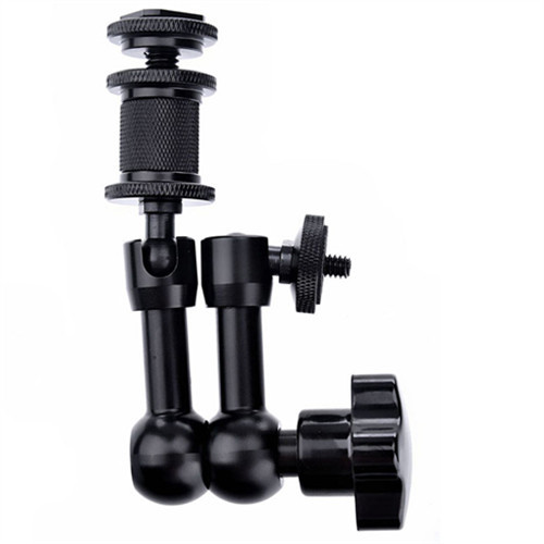 Photography Equipment Flash Bracket 7" Adjustable Friction Power Articulating Magic Arm for Flash Light Camera