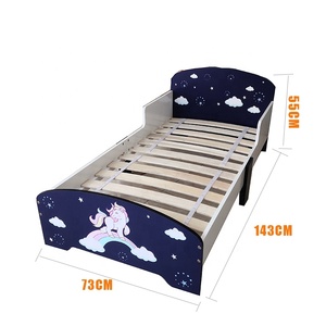 Custom factory letto singolo per il capretto del bambino letti full size rustico in legno per bambini bambini delle ragazze di casa letto - Product Image 3