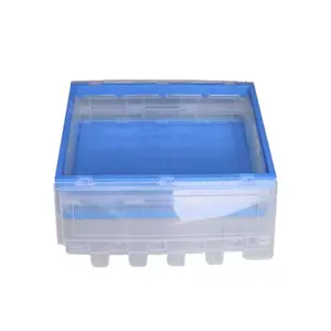 저렴한 플라스틱 접이식 상자 도매 플라스틱 이동 상자 용기 상자 과일과 채소를위한 쌓을 수있는 플라스틱 상자