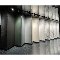 Dalles de pierre frittée grand format de luxe en gros de l'usine de Foshan, dalles de carrelage en porcelaine grand format