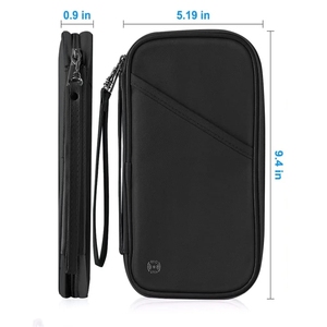 Étanche multi-fonction Premium famille voyage Document organisateur étui porte-carte capacious RFID passeport titulaire voyage portefeuille - Product Image 5