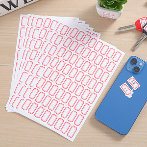 Self Adhesive <b>Label</b> Paper <b>Waterproof</b> Handwritten <b>Labels</b> 64 Per Page For Business Shopping Packaging - Product Image 3
