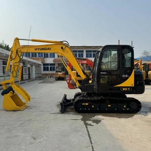 Gebruikte Hyundai <span class=keywords><strong>60</strong></span>-7 Mini 6 Ton Rupsgraafmachine Met Originele Korea Motor & Hydraulische Pomp-Uitstekende Staat - Product Image 5