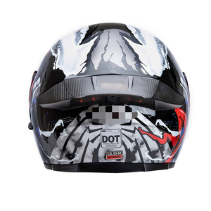 Nuevo Diseño de Moda, Casco Abatible <span class=keywords><strong>Venom</strong></span>, Casco Modular para Motocicleta con Luces LED - Product Image 6