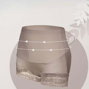 2 Pack Shaper Cotton Tummy Support with Lace Brief - Product Image 5