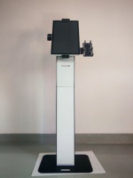 Máquina de Pedidos de Autoservicio Vertical de 21.5 Pulgadas, Máquina de Venta de Boletos para Cine y Supermercado, Terminal de Autoservicio con Pago por Código de Escaneo