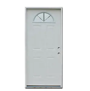 Fangda beaux escaliers intérieurs préfabriqués garde-corps portes en acier décoratives en fer forgé <span class=keywords><strong>porte</strong></span> d'entrée - Product Image 1