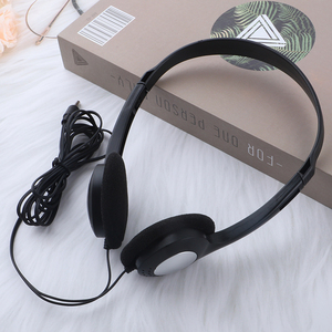 Articles à bas <span class=keywords><strong>prix</strong></span> casque filaire en gros bibliothèque de musique casque certificat CE prise 3.5mm usine d'origine - Product Image 4
