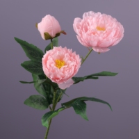 Fleurs artificielles en soie, pivoines, fausses fleurs pour mariage, bouquet de mariée, centre de table, décoration de fête, vente en gros