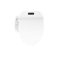 Couvercle de toilette intelligent à chauffage instantané, lavage et séchage, en acier inoxydable, autonettoyant, désodorisation automatique, toilette sur pied