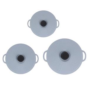 Vaisselle multicolore personnalisée couvercle de casserole en silicone pour réfrigérateur couvercle anti-débordement couvercle de conservation de la fraîcheur - Product Image 4