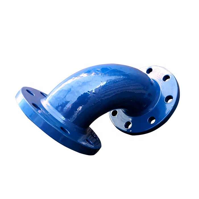ISO2531 Ductile Cast Iron 90 Degree Bend Pipe Fittings