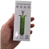 Aspirateur de venin à pression négative sous vide de traitement de premiers soins pour piqûre d'insecte