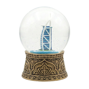 Globo di Neve Architettonico Personalizzato, Produzione di Fabbrica, Globo d'Acqua da 100MM, Ornamento per la Casa, Mini Globo di Neve in Vetro - Product Image 3