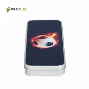 प्रोसब डिय कस्टम सबलिमिनेशन रिक्त टिन बॉक्स आयताकार आकार 190x80 मिमी 20 मिमी मोटाई मुद्रण धातु बक्से पेंसिल केस - Product Image 3