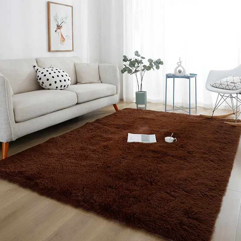 Factory Custom Modern Carpet Rug Ultra Soft Modern Area Rugs Shag Nursery Rug Home Room Plush Carpet Decor For Living Room