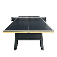 Tennis de table extérieur personnalisé SZX Premier 25mm table de tennis de table intérieure avancée avec jambe de fer