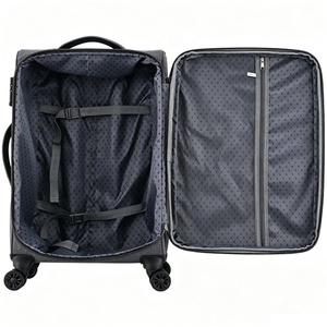 Ensemble de <span class=keywords><strong>valises</strong></span> de voyage en nylon léger et souple à 8 roues, tailles 20, 24, 28 pouces, vente en gros, usine de <span class=keywords><strong>valises</strong></span> DE GER avec logo personnalisé - Product Image 6