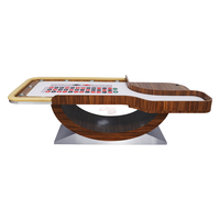 MG Roue de roulette de casino professionnelle de qualité entièrement personnalisée en usine Table de luxe simple 0 double 0