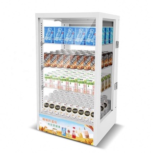 Vitrina Eléctrica Aislada de Metal para Exhibición de Bebidas Calientes como Café y Leche - Product Image 1
