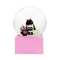 Ornement de boule de cristal anime gravé au laser 3D, écologique, en cristal K9, décor lumineux, cadeau personnalisé, vente en gros U-Wonderful