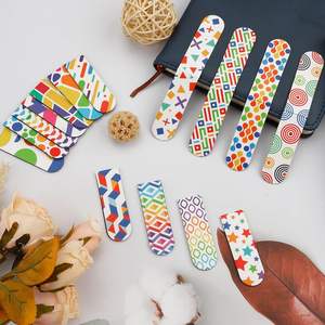 Boce personalizzabile personalizzato segnalibro magnetico pieghevole magnetico sublimazione in bianco segnalibro magnetico pieghevole segnalibro magnetico - Product Image 4