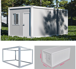 Las casas contenedores portátiles para el <span class=keywords><strong>hogar</strong></span> se pueden desmontar y utilizar en los sitios de construcción. - Product Image 5