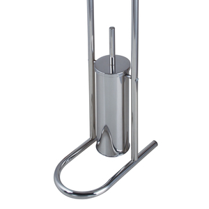 Cepillo de inodoro de acero inoxidable <span class=keywords><strong>y</strong></span> soporte de papel tisú, accesorios de baño para el hogar, <span class=keywords><strong>portarrollos</strong></span> de cepillo de limpieza - Product Image 5