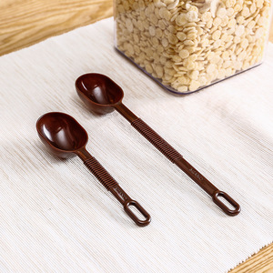 Cuillère doseuse en plastique à long manche, design minimaliste, pour café, lait, thé, usage en boutique - Product Image 1