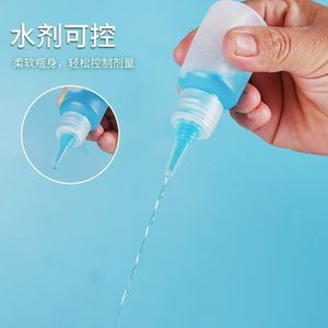 30, 50, 100ml semi-transparent <b>squeeze</b> nozzle <b>bottles</b> with graduations, plastic dispensing <b>bottles</b> for liquids and pigments. - Product Image 1