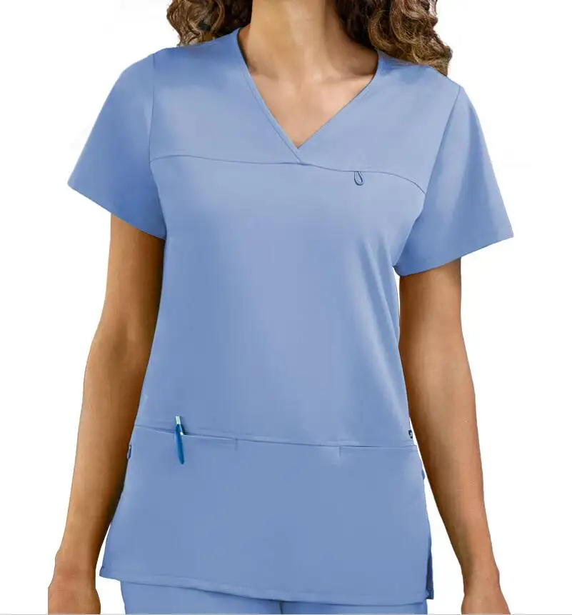 Setelan seragam perawat sekolah kesehatan klinik rumah sakit, Set seragam gosok modis baru