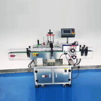 Étiqueteuse plate entièrement automatique Machine d'étiquettes auto-adhésives à grande vitesse pour sacs d'emballage en carton pour aliments et légumes