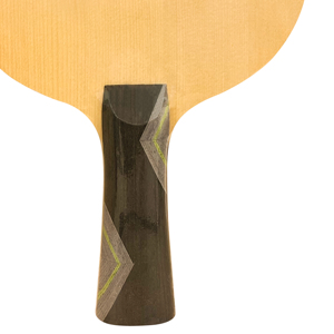 <span class=keywords><strong>Raquette</strong></span> de tennis de table en carbone ZYLON gris et noir lame de tennis de table hinoki professionnelle personnalisée 5PLY WOOD + 2PLY CARBON - Product Image 5