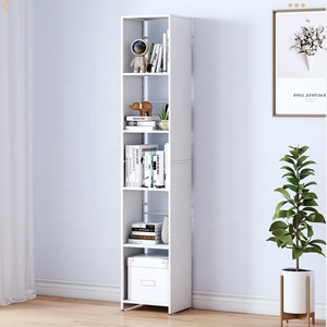 Простая книжная полка, компактная креативная полка для спальни, полка для хранения книжного шкафа, узкая многофункциональная - Product Image 4