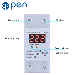 Mở điện obas 220VAC một pha thông minh có thể điều chỉnh trên bảo vệ hiện tại - Product Image 3