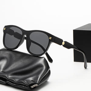 แว่นกันแดดผู้หญิงทรงกลมสีขาว ป้องกันรังสียูวี 400 วัสดุพีซี รุ่นที่ 3 สำหรับใช้งานกลางแจ้ง - Product Image 4