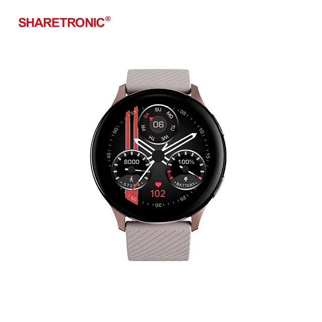 Share tronic Neuankömmlinge Bluetooth-Lautsprecher Smartwatch 1,43 "Amoled Display 2023 Unterstützung IOS und Android für Frauen und Männer