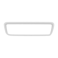 Kit Trim Dasbor Silikon untuk Tesla Model 3/Model Y Bingkai Interior Anti-Tabrakan Full Surround Kaca Spion 2021-2023