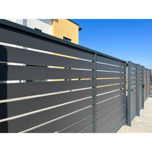 Clôture robuste en alliage d'aluminium <span class=keywords><strong>série</strong></span> 6000 avec services de soudage et de pliage pour villas, parcs et zones industrielles - Product Image 1