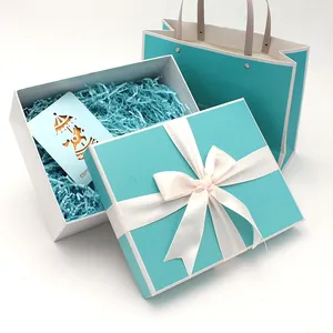 Caja de regalo Caja sorpresa de cumpleaños para niños Papel revestido personalizado de lujo Papel artesanal personalizado Sobre DIY Embalaje de papel de juguete