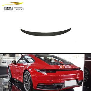 En Fiber De carbone Coffre Arrière Aile Aileron pour Porsche 911 992 Carrera 4 <span class=keywords><strong>S</strong></span> 4 <span class=keywords><strong>S</strong></span> Targa 4 <span class=keywords><strong>S</strong></span> 2-Porte 2019-2020 - Product Image 1