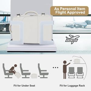 Valise de voyage convertible avec logo personnalisé, approuvée pour le transport aérien, imperméable, grande capacité, sac à dos - Product Image 6