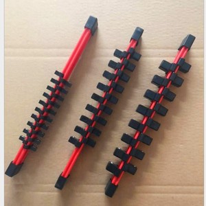 Double Sided <b>Socket</b> Rack 3Pc Set Plastic Tool Organizer For Mechanic Home Use - Product Image 2