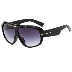 <b>Sunglasses</b> Shield Full Rim <b>Gradient</b> Lenses UV400 Unisex Fashion Casual Adult - Product Image 1